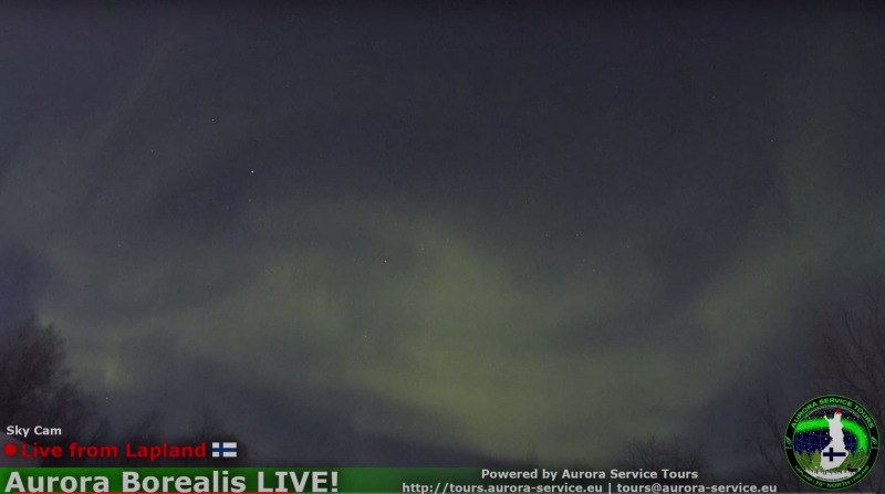 Forrás: Youtube / Aurora Borealis (LIVE!)