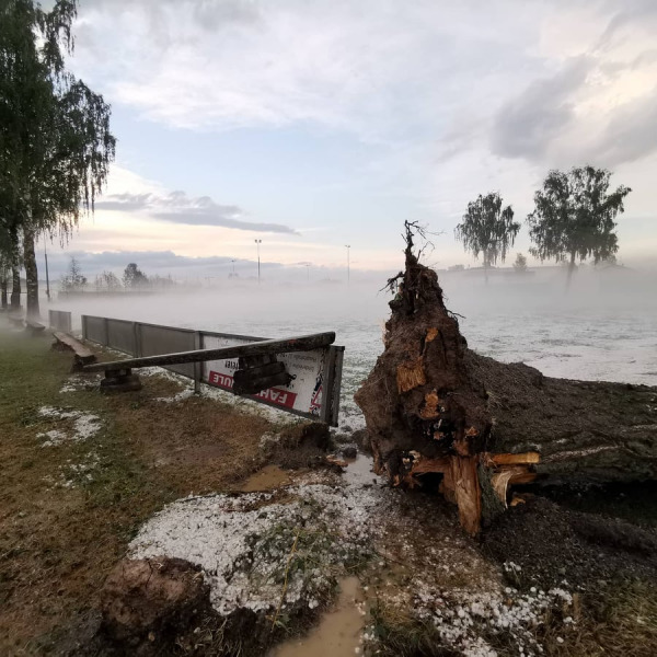 Szupercella, jégvihar Németországban