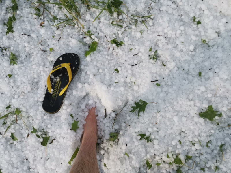 Szupercella, jégvihar Németországban