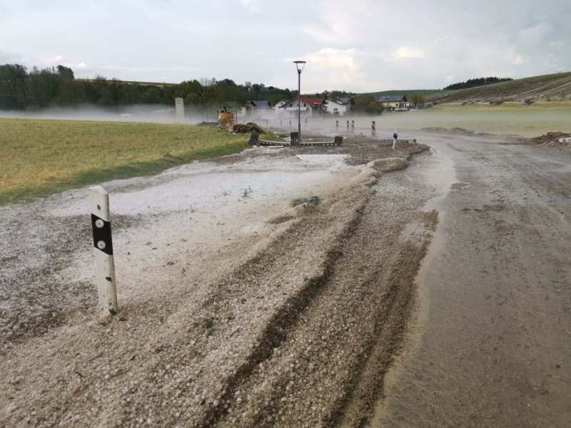 Szupercella, jégvihar Németországban