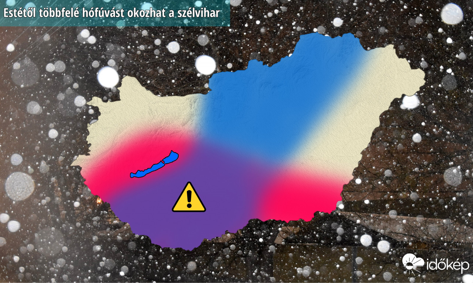 Hófúvás is jöhet az éjjel