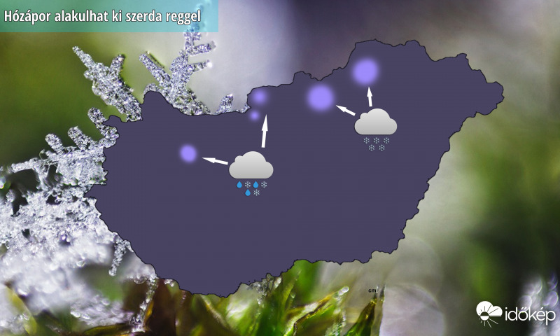 Reggel legmagasabb csúcsainkon akár hózápor is lehet