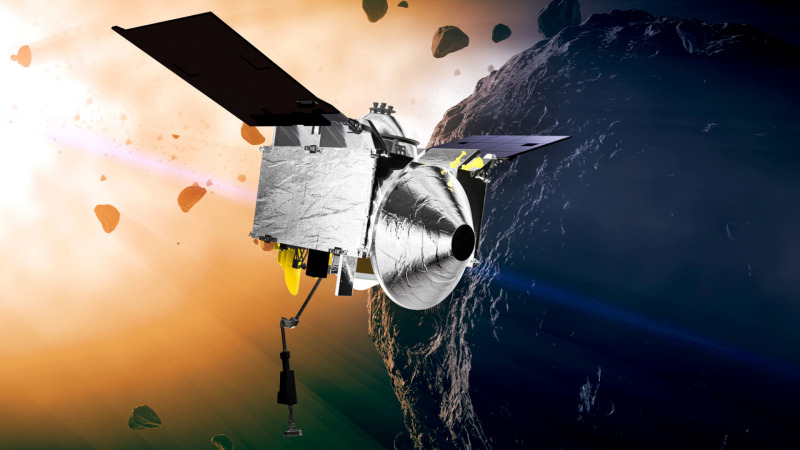 Hazaindult az OSIRIS-REx Kép: NASA, Goddard