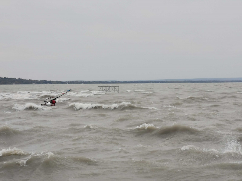 Kibillent a Balaton vize