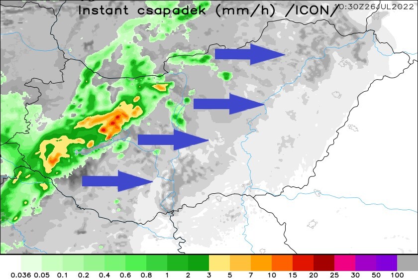 Kedden hidegfront érkezik