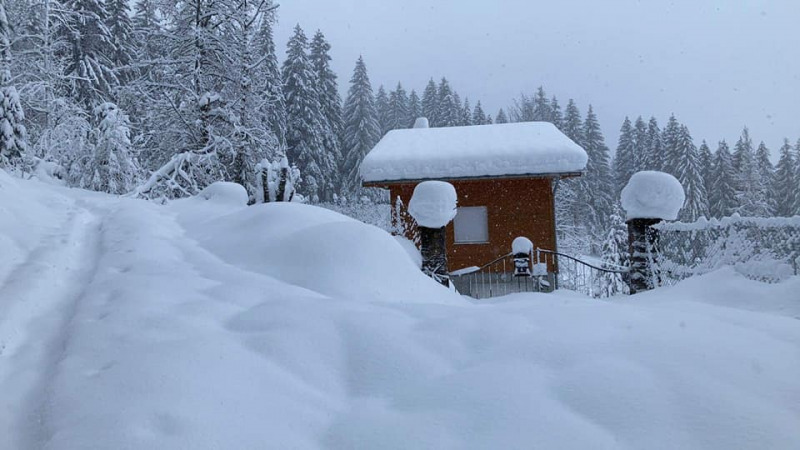 Behavazódott az Alpok - Kép: Meteo-Alpes/Jonathan Bertrand