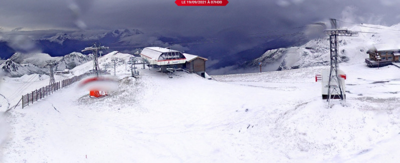 Behavazódott az Alpok - Kép: Meteo-Alpes (La Plagne)