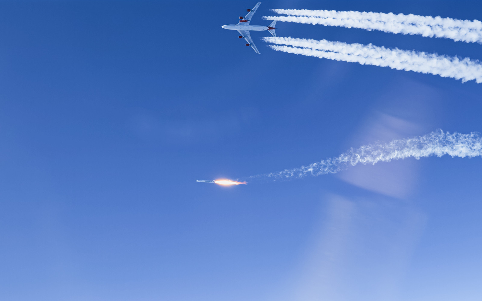 Virgin Orbit műholdindítás repülőről