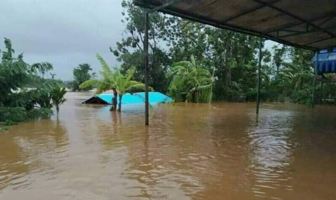 Batsiari ciklon pusztítása Madagaszkáron