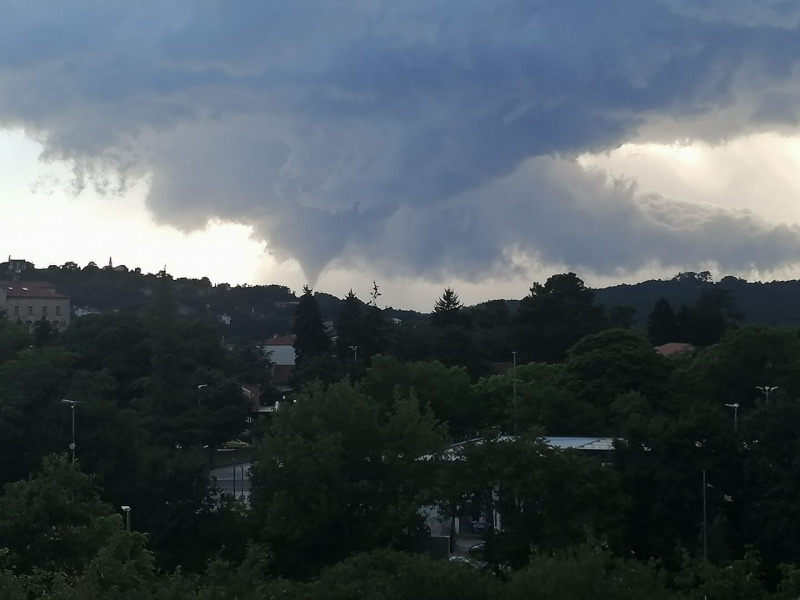 Tornádó Isztrián