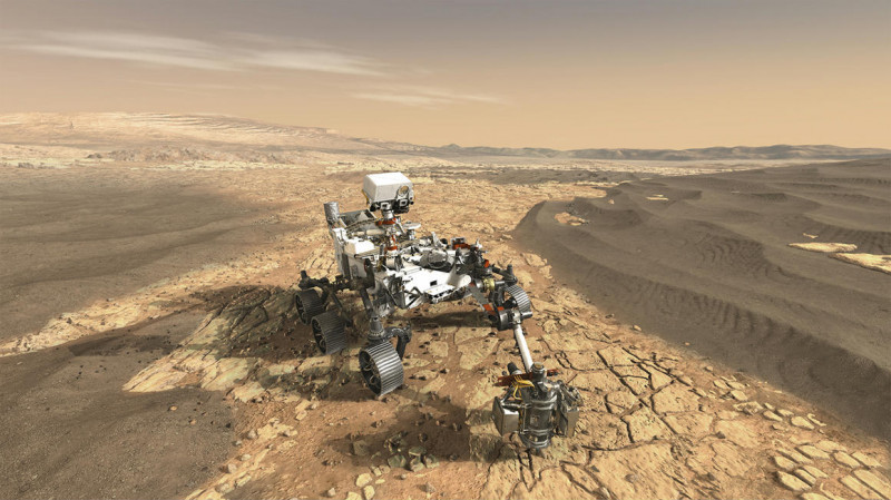 Ma indul a marsjáró (illusztráció: NASA)