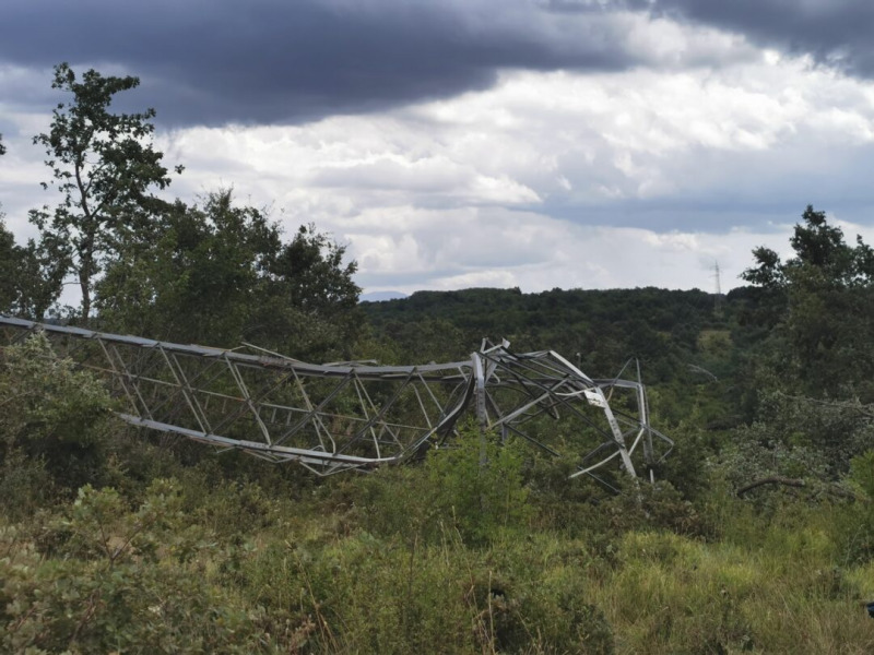 Tornádó után Isztrián