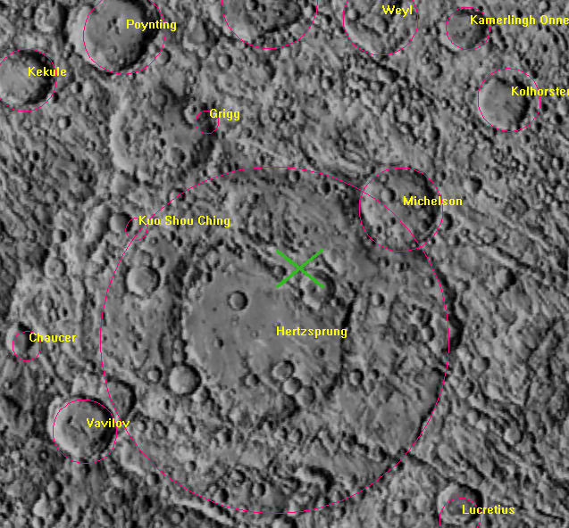 Űrszemét csapódik a Holdba - Kép: Projectpluto.com