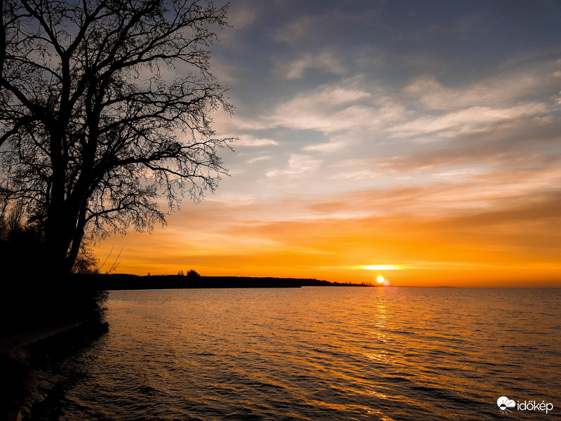 Szántódi naplemente