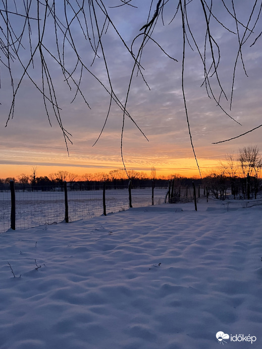 Csodás napkelte Ásotthalmon