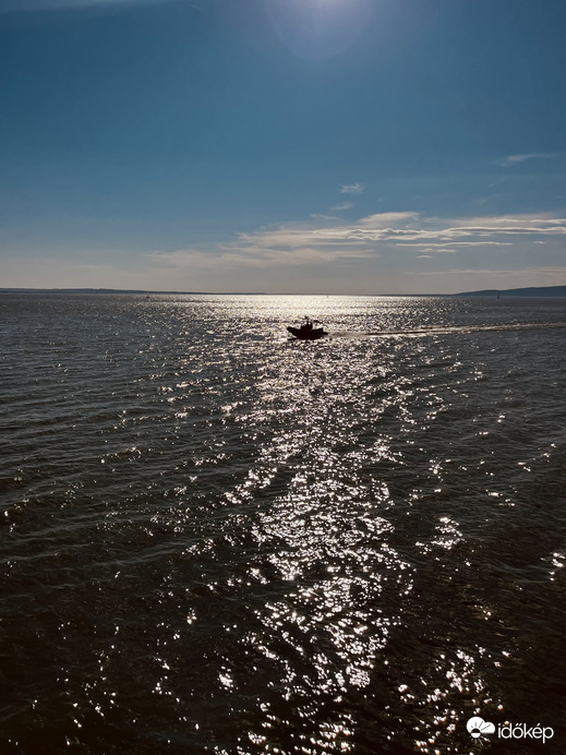 A Balaton közepén :)