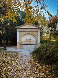 Ősz a kastélyparkban