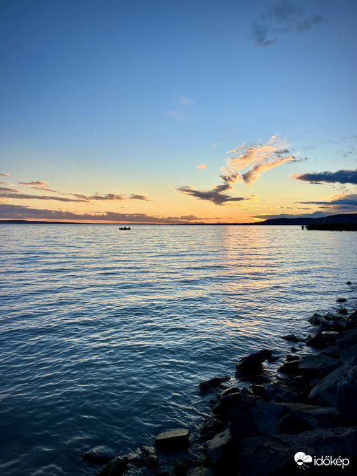 Egy újabb balatoni naplemente