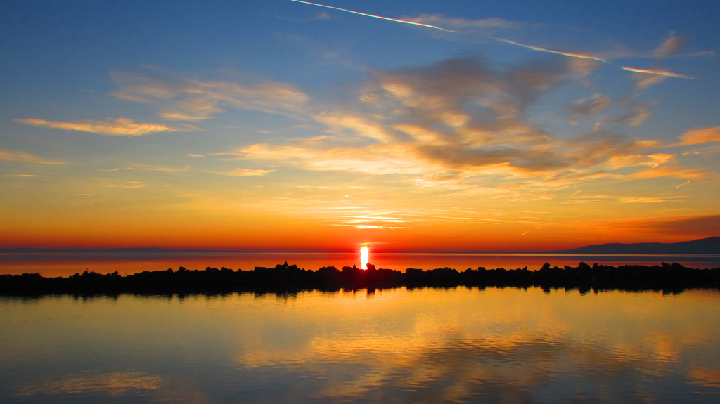 szigligeti naplemente