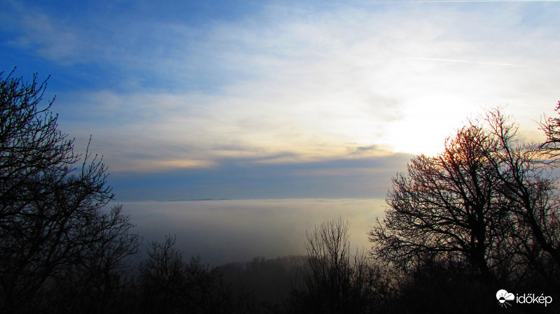 a felhők fölött :)