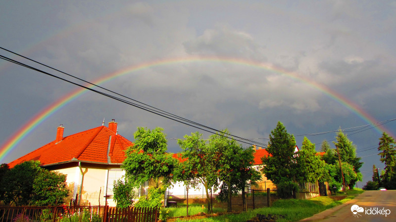 tegnapi szivárvány :)