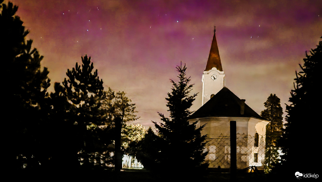 Őszi Sarki fény Tengelicen 