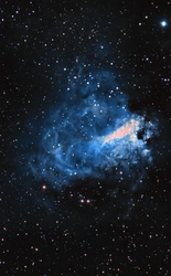 Swan/Omega köd (M17)
