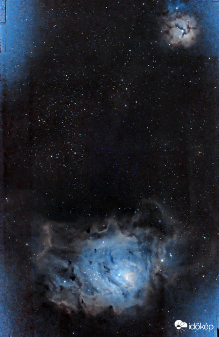 M8 És M20 (Lagunna köd és Trifid köd)