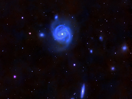 M 100 (Hajszáritó Galaxis)