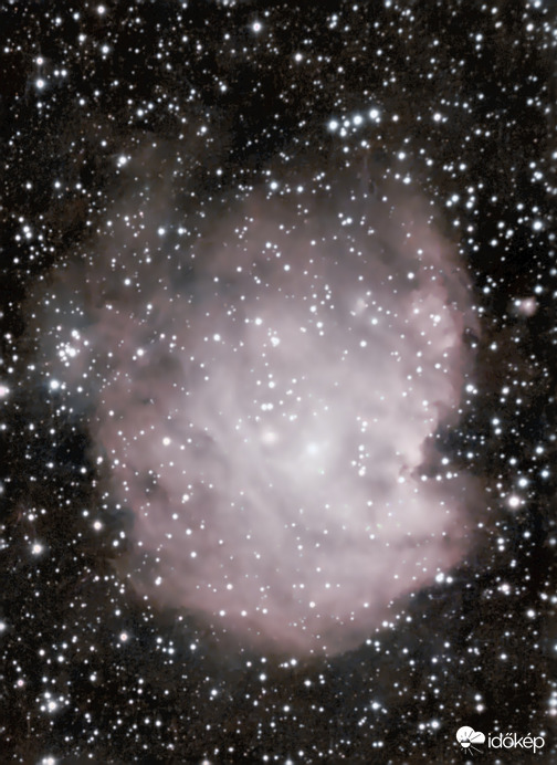 Majomfej köd (NGC 2174)