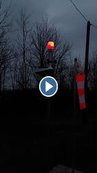 Meteorológia állomás videó mutatva 