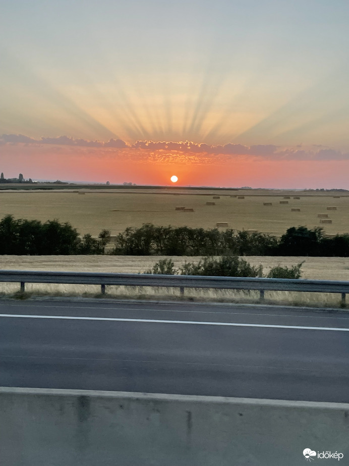 Tegnap esti naplemente!:)