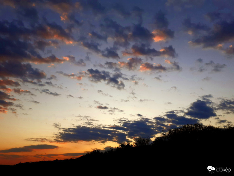 Naplemente pamacsokkal