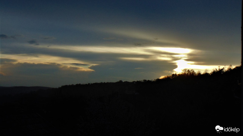 A keleti határ környezetében tevékenykedő zivatarok