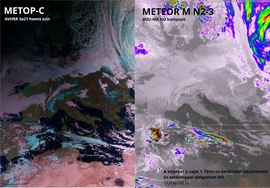 meteor m n2-3 és metop-c HRPT