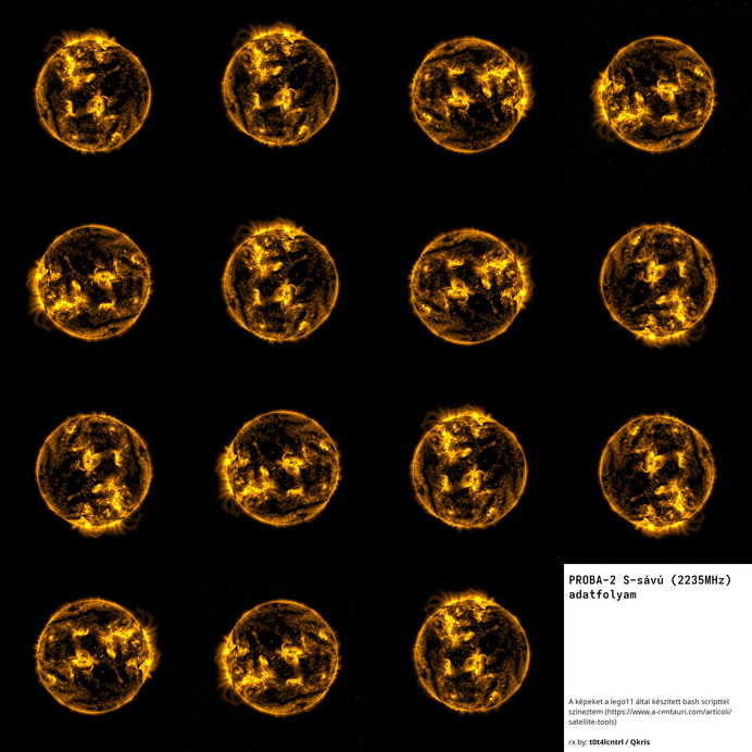 Nap képek a PROBA-2 műholdról