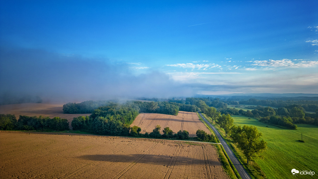 Párás reggel.
