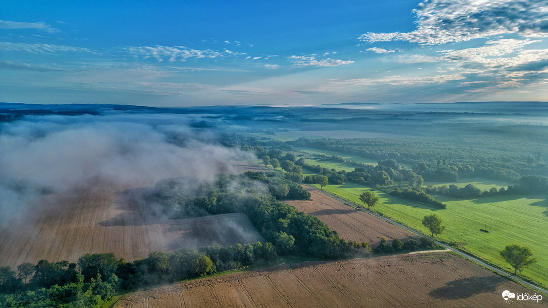 Párás reggel.