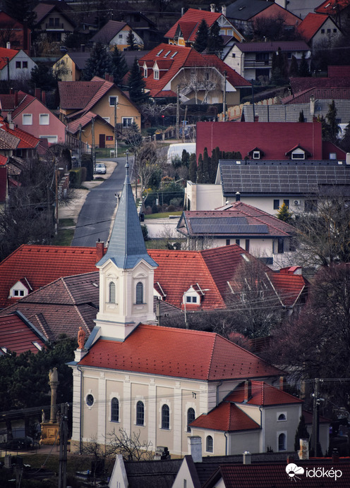 Keszthely móló, Gyenesdiásról fényképezve 