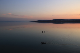 Elcsendesedett a táj