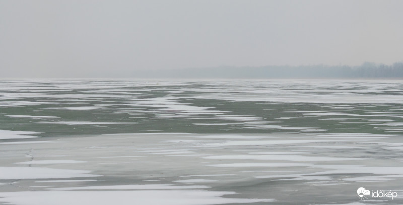 Délelőtt volt egy kis hószállingózás, szitálás, párás volt az idő