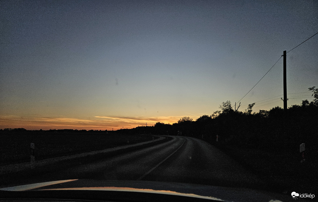 Naplemente Békésben