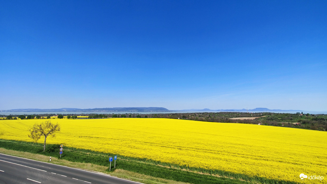 Somoshegyi kilátóból a panoráma 