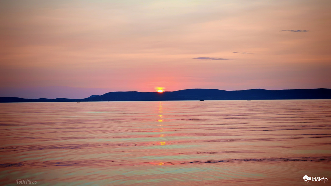 Szaharai poros naplemente 