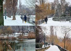 Séta a hóeseésben