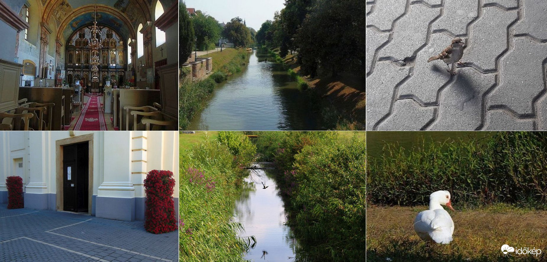 Képeslap egy alföldi városból