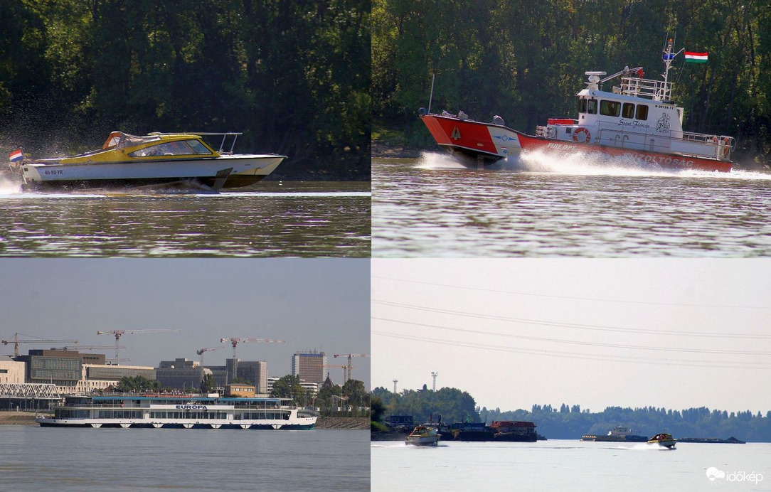 Hajók a Dunán