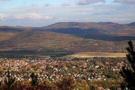 Látkép a Zsíros hegyről
