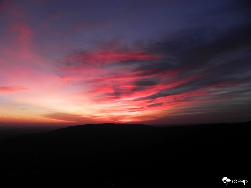 Naplemente a Jakab-hegy felett 2