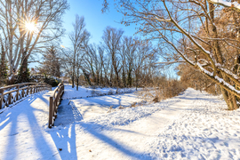 Befagyott a Holt-Maros